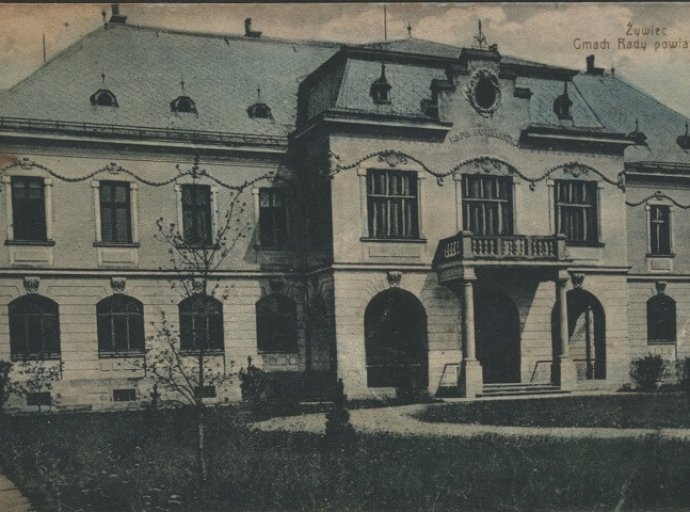 Historia budynku Starostwa Powiatowego w Żywcu