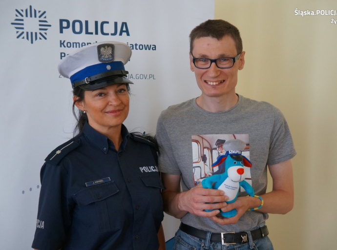 Żywieccy policjanci spełnili marzenie Przemka