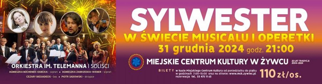 Baner sylwester MCK