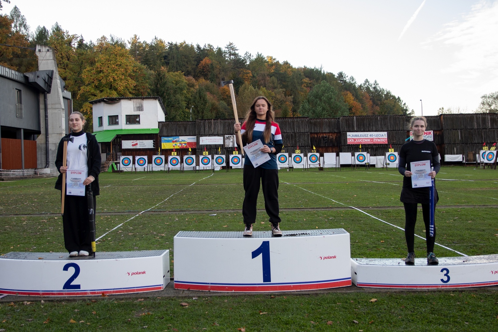 Najlepsze juniorki mlodsze ciupagi na podium