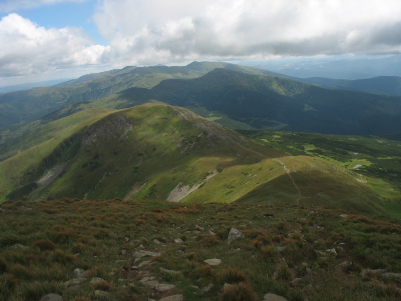  Czarnohora, widok na Popa Iwana