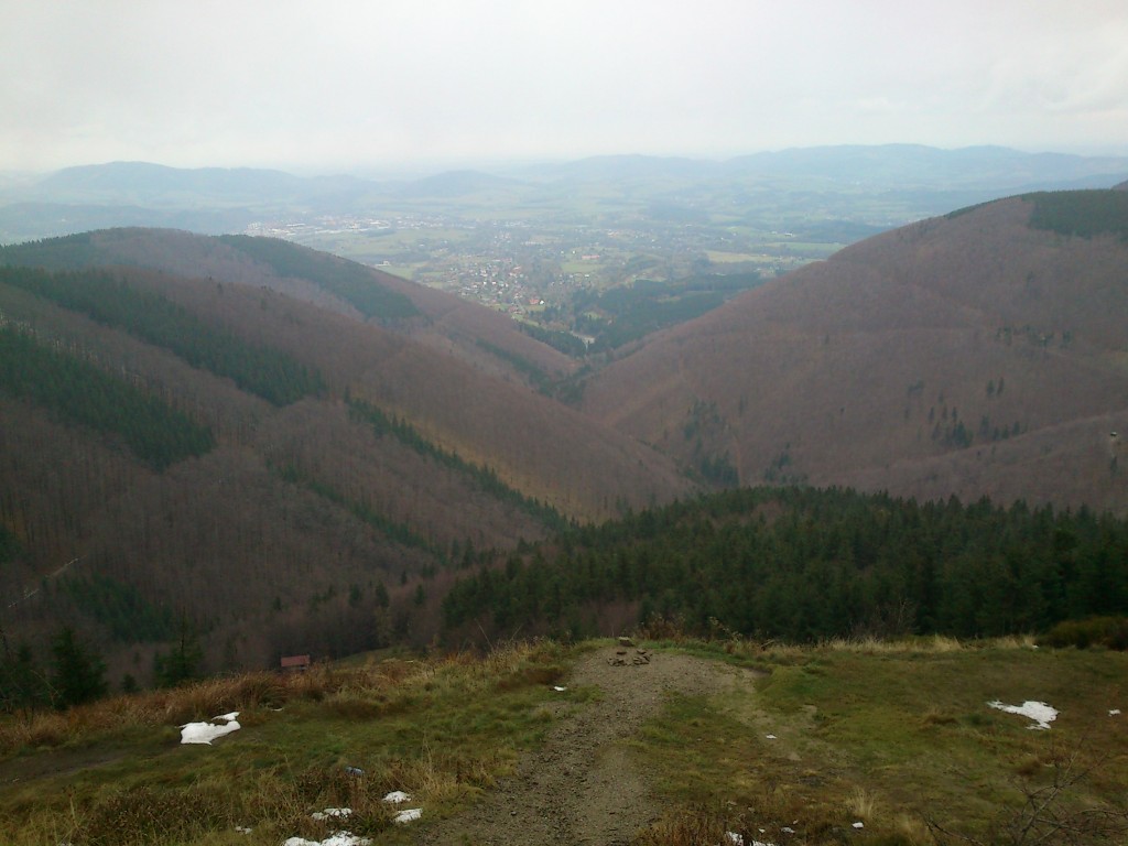 Widok na Stramberską Vrchovine