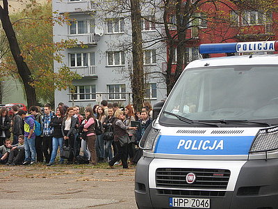 alarm bomba szkoła żywiec