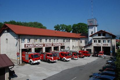 Nowa strażnica w Żywcu