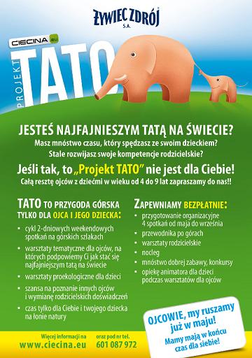 plakat ciecina projekt tato